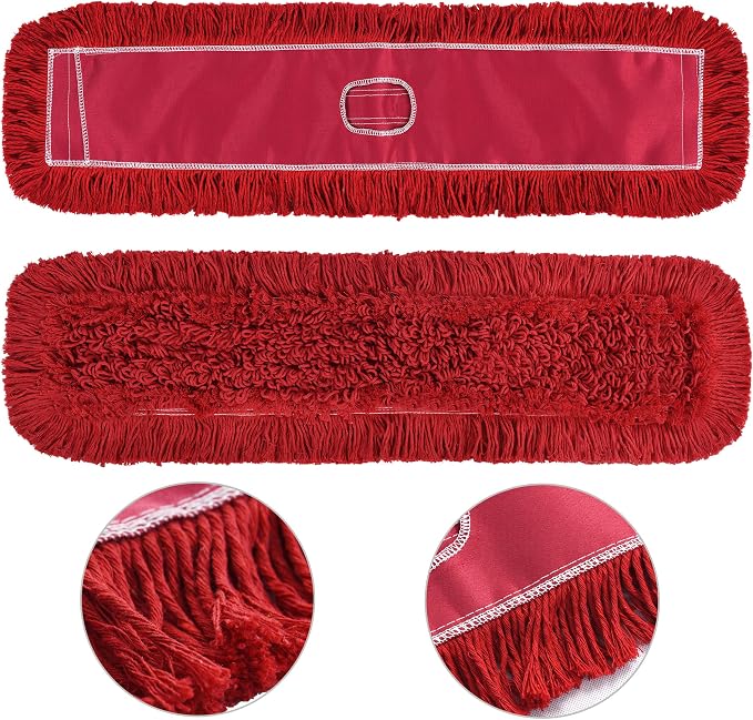 Matthew Cleaning 36'' Industrial Strength Cotton Dust Mop Refill Washable by MATTHEWCLEANINGPRODUCTS