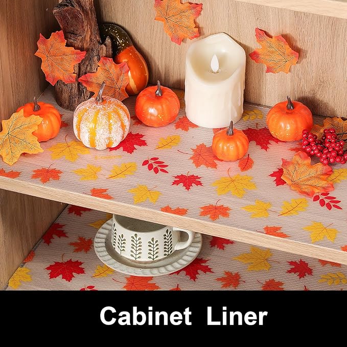 Cooyes Shelf Paper for Kitchen Cabinets Non Adhesive, Waterproof & Oil-Proof - Image 3