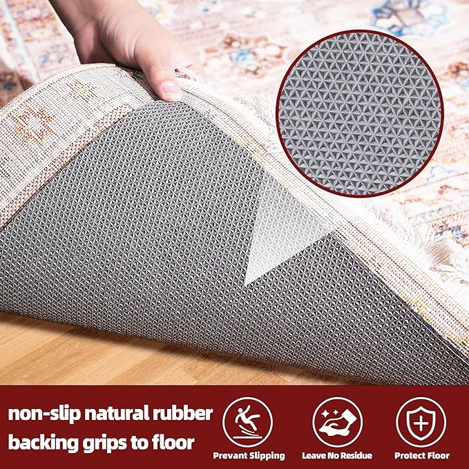 BAGAIL Felt and Natural Rubber Backing Rug Pads 1/4” Thick, 2 x 3 Ft Non Slip - Image 4