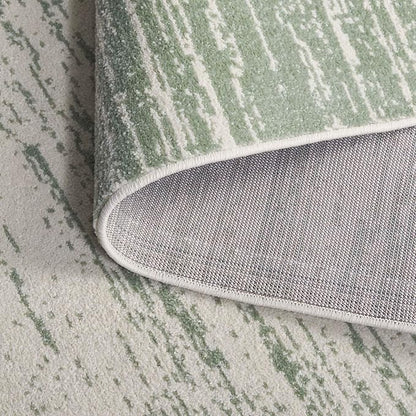 Safavieh Adirondack Collection Runner Rug - 2'6" x 12' Runner, Sage & Ivory, Modern Ombre Design, Non Shedding & Easy to Clean, Ideal for Hallway, Foyer, Kitchen, Entryway, Bedroom (ADR113X)