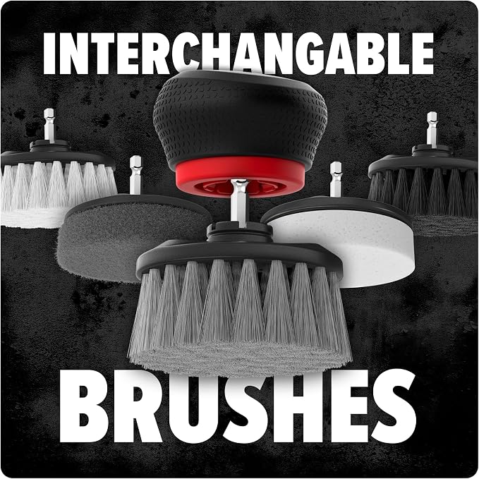Dirt Devil Handheld Pommel Scrubbing Brush, Includes Medium Bristle Head - Image 6