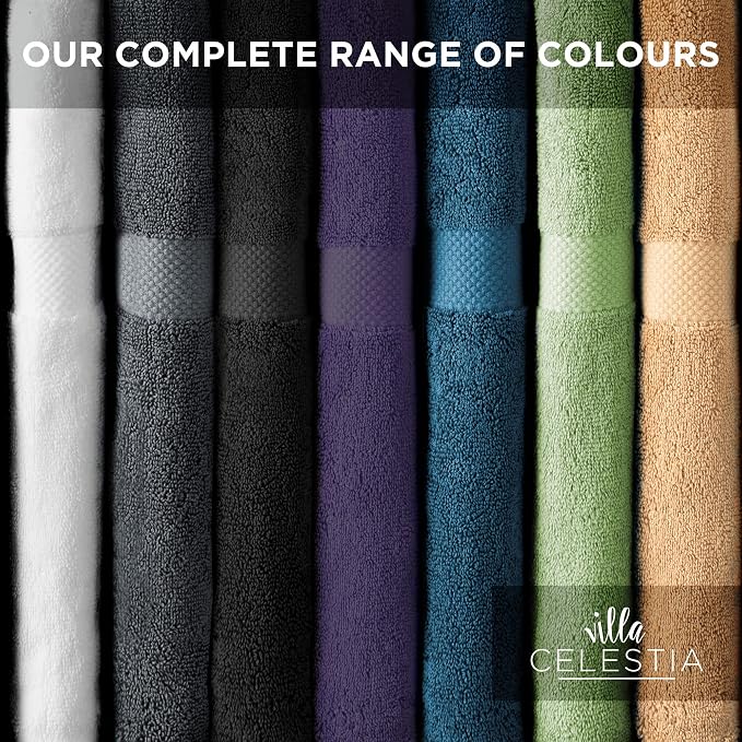 100% Cotton Hand Towel Set of 4, Sustainable, Highly Absorbent, Quick Drying - Image 7