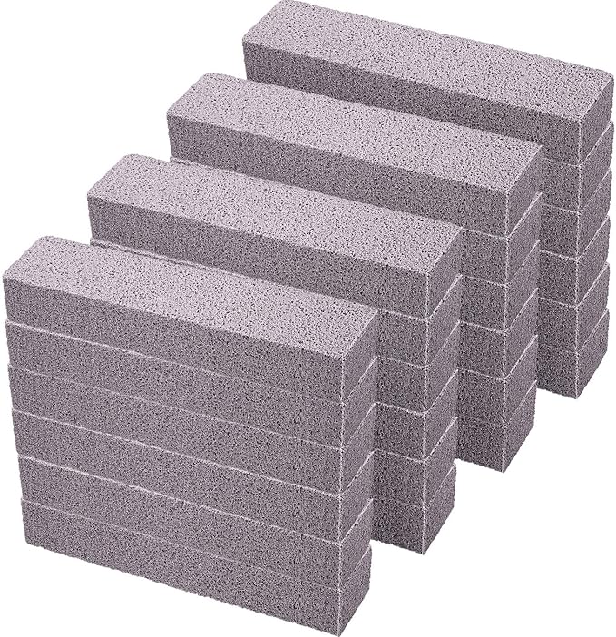 Chinco 24 Packs Pumice Stick for Cheaning, Pumice Scouring Stone Pad Removing by Chinco
