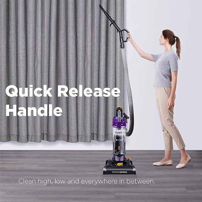 Eureka NEU182B PowerSpeed Bagless Upright Vacuum Cleaner - Image 4