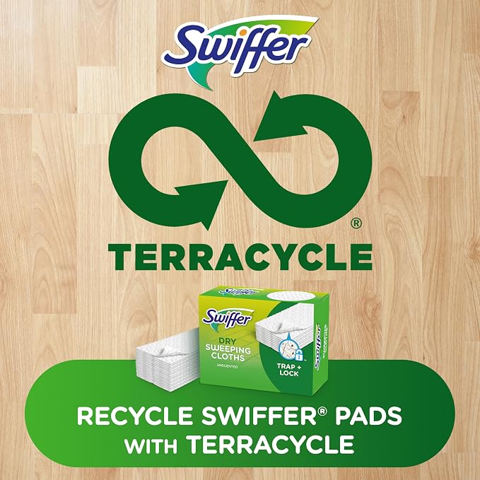 Swiffer Sweep + Mop, Dry Pads Refill, Floor Cleaner - Image 10