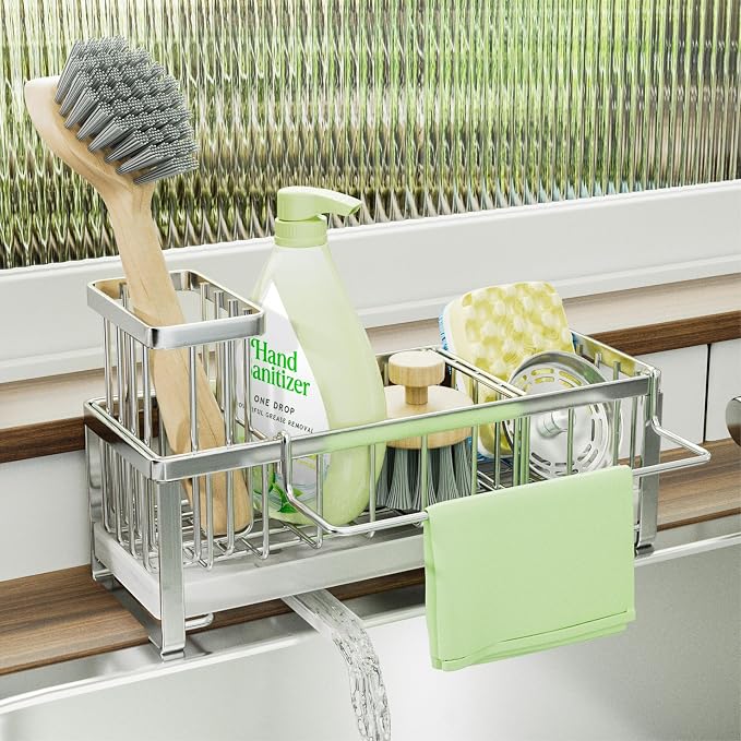 SWTYMIKI Sponge Holder for Kitchen Sink by SwtyMiki-TidyHomeSweetLife