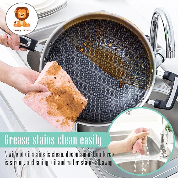 24 Pack Kitchen Dishcloths - Image 6