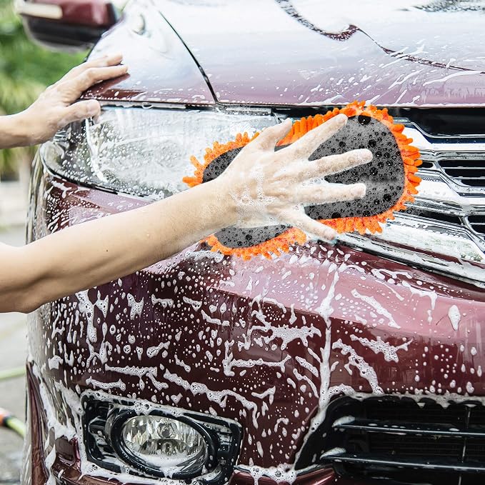 SCRUBIT Microfiber Car Wash Sponge - Image 3