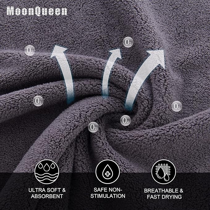 MOONQUEEN Ultra Soft Premium Washcloths Set - Image 2