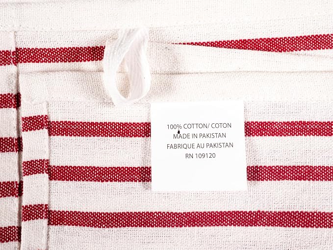 KAF Home Assorted Flat Kitchen Towels |100% Cotton - Image 5