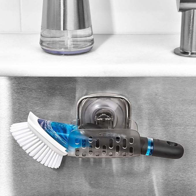 OXO Good Grips Stronghold Suction Sponge Holder - Image 10