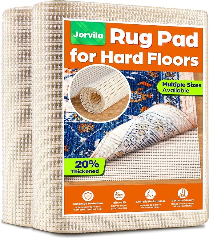 Non-Slip Rug Pad Gripper 2x8 Feet, Anti Skid Mat by Unknown