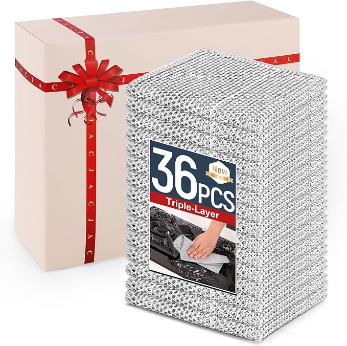 3 Layers Non Scratch Wire Dish Cleaning Supplies 36PCS by Unknown