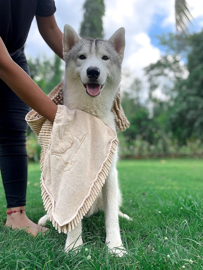 Tuff Pupper Quick Dry Towel for Dogs | Ultra Absorbent Microfiber Shammy | - Image 9