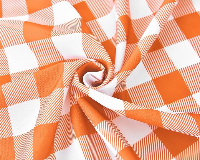 Waterproof Checkered Tablecloth Fabric - Image 2