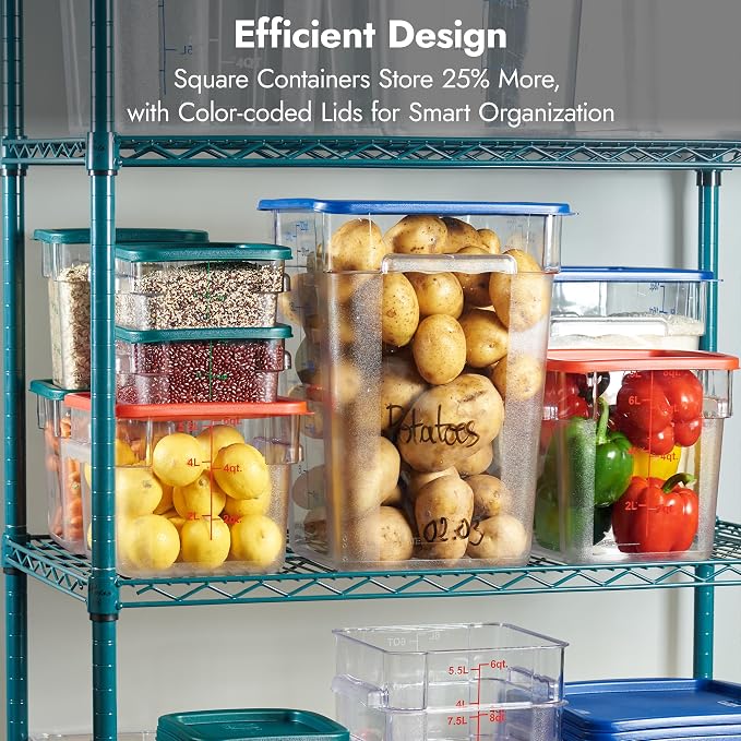CURTA 4 Pack Food Storage Containers - Image 5