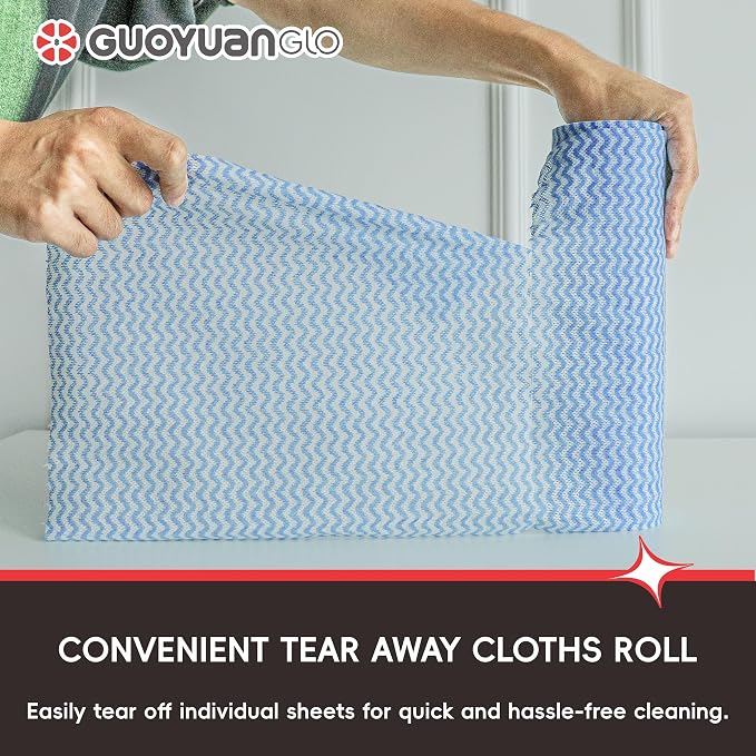 Disposable Cleaning Cloths Roll Disposable Dish Cloth Multi-Purpose Heavy Duty - Image 4