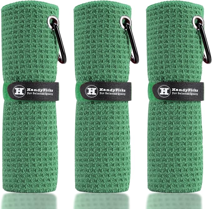 Handy Picks Microfiber Golf Towel by HandyPicksGolf