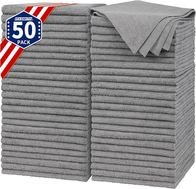 FIXSMITH Shop Towels, Microfiber Towels by FIXSMITH