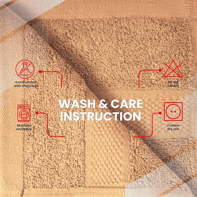 Infinitee Xclusives Beige Hand Towels - Image 7