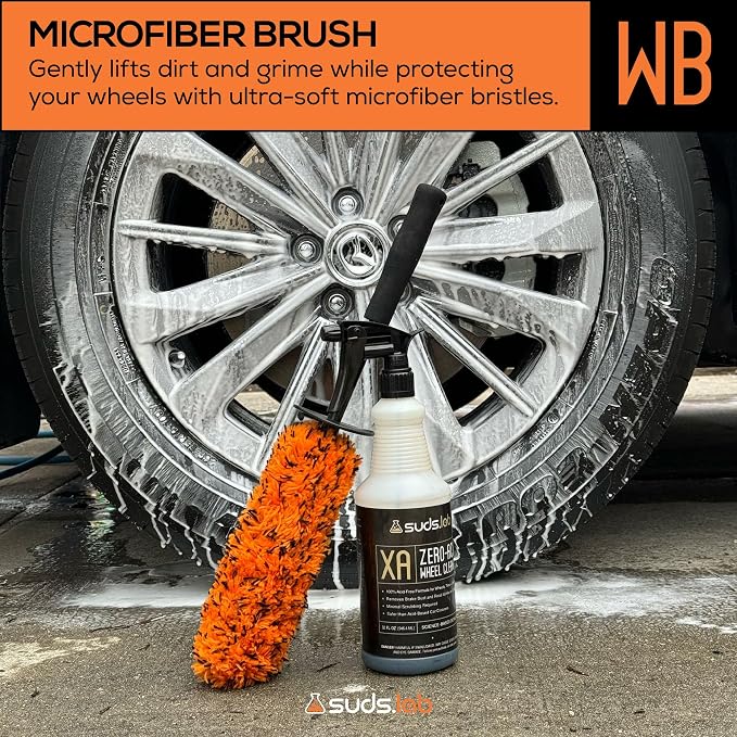 Suds Lab WB Premium Microfiber Cleaning Wheel Brush - Image 8