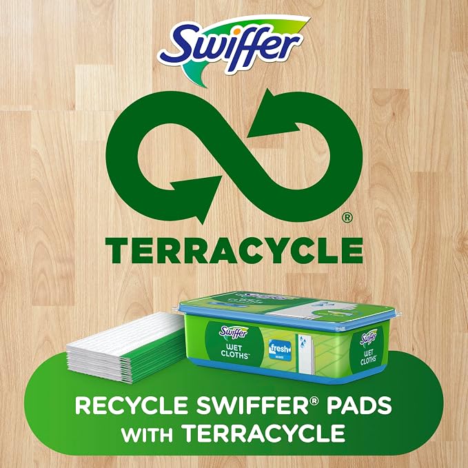 Swiffer Sweep + Mop, Wet Pads Refill, Floor Cleaner - Image 8