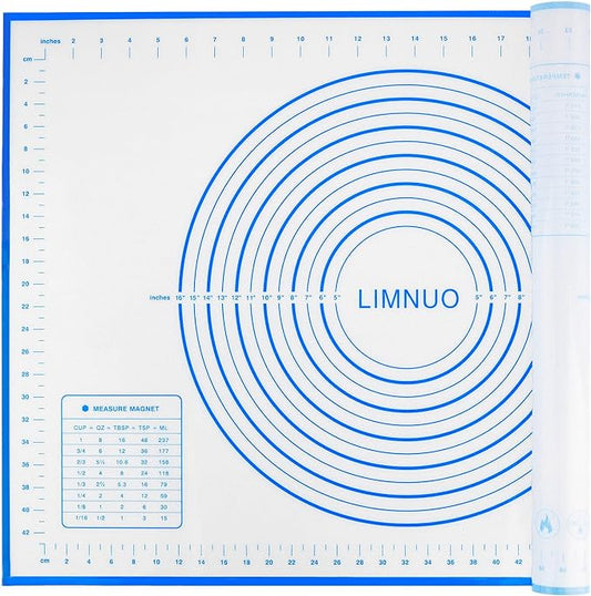 Silicone Baking Mat，Non Stick Rolling Dough by LIMNUO