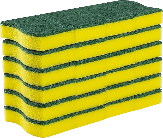 Heavy Duty Scrub Sponges by SCRUBIT – Kitchen Dish, Sink and Bathroom Cleaning - Image 6