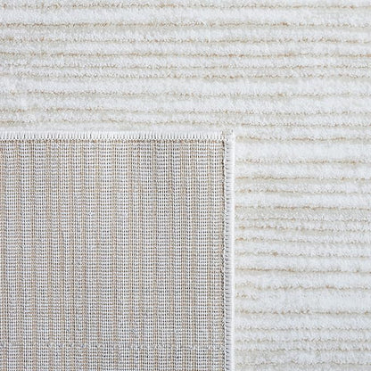 SAFAVIEH Vision Collection Runner Rug - 2'2" x 8', Ivory, Modern Ombre Design, Non-Shedding & Easy to Clean, Ideal for Entryway, Foyer, Bedroom, Hallway (VSN606J)