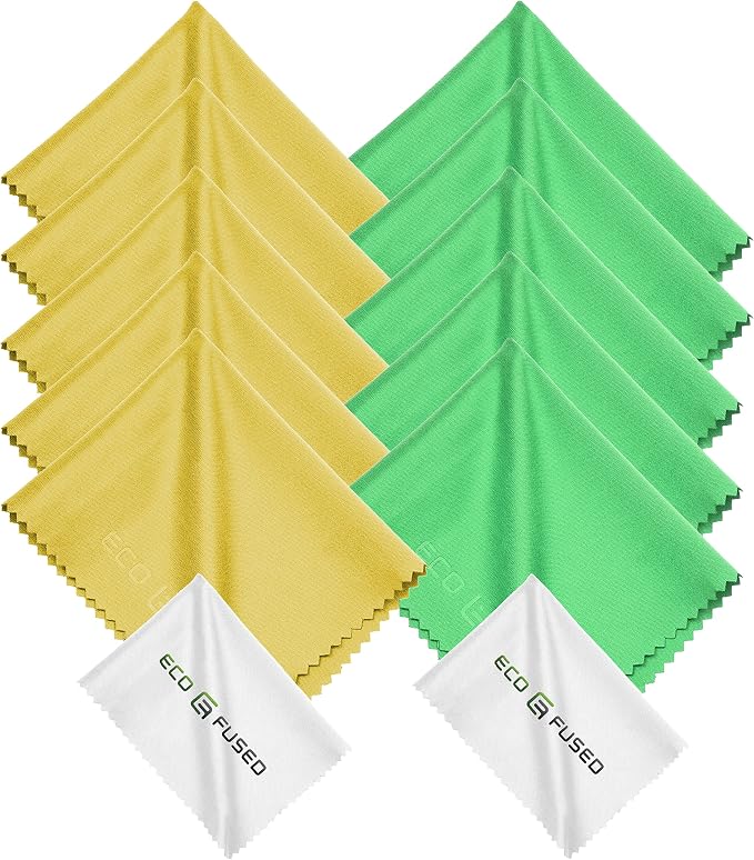 Eco-Fused Microfiber Cleaning Cloths by Eco-Fused