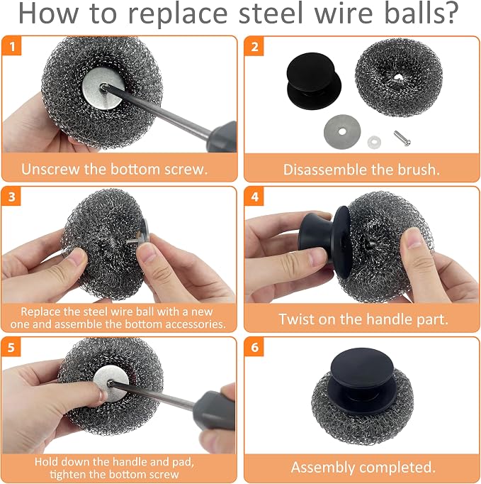 Stainless Steel Wool Scrubber - Image 7