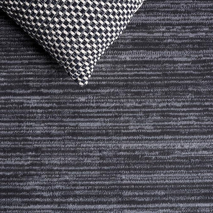 SAFAVIEH Vision Collection Area Rug - 3' Square, Grey, Modern Ombre Design, Non-Shedding & Easy to Clean, Ideal for Foyer, Entryway, Bedroom, Accent Space (VSN606D)