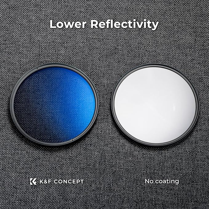 K&F CONCEPT 55mm Circular Polarizer Filter Ultra-Slim 18 Multi-Coated Optical - Image 4