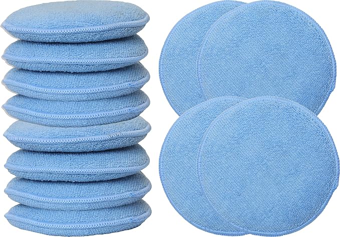 SimpleHouseware Car Wash Sponge Wax Microfiber Applicator Pads by SimpleHouseware