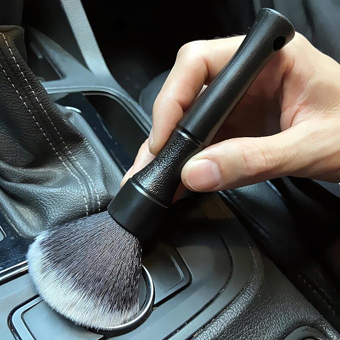Ultra-Soft Car Detailing Brush Set, Scratch-Free Cleaning Brushes - Image 5