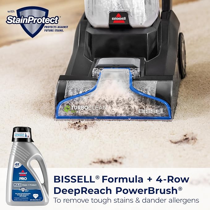BISSELL TurboClean Pet XL Upright Carpet Cleaner, Upholstery Tough Stain Tool & - Image 6
