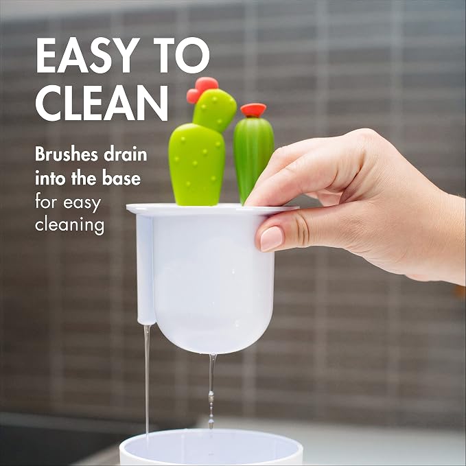 Boon Cacti Bottle Cleaning Brush Set - Image 3