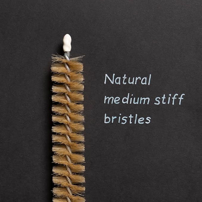 Konex 45 Inch Premium Flexible Medium-Stiff Natural Bristle Radiator, Coil and - Image 2