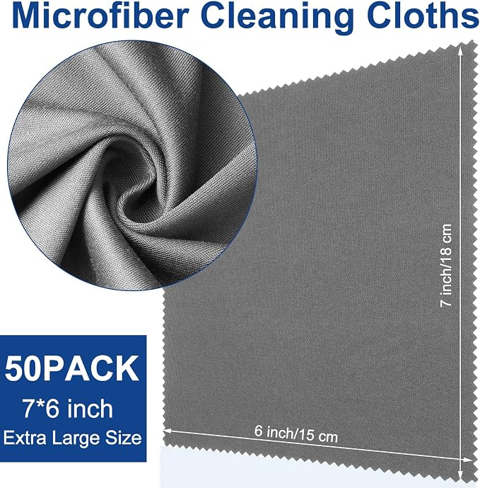 Frienda 50 Pcs Microfiber Cleaning Cloth - Image 2