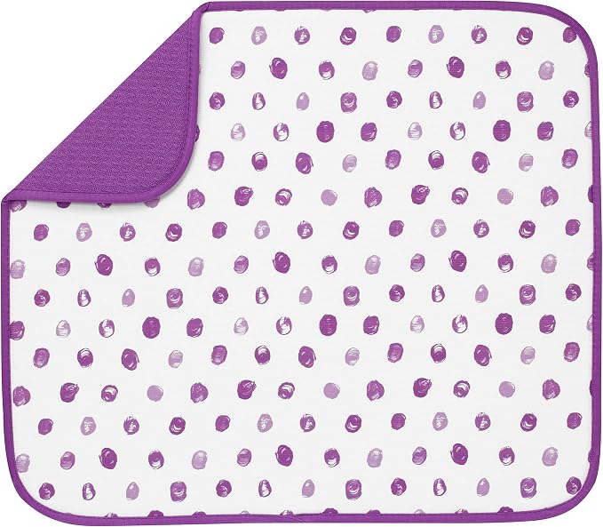 S&T INC. Absorbent, Reversible Microfiber Dish Drying Mat by STINC