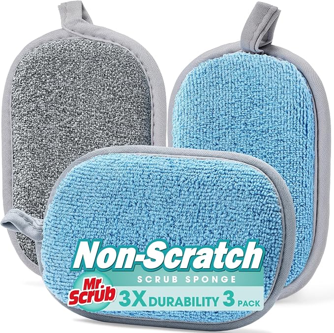 Sponges Kitchen Dish Sponge for Washing Dishes Cleaning Kitchen, All-Purpose by MrScrubCleaninghelpers
