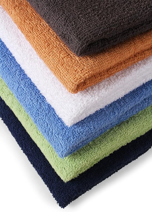 Towel and Linen Mart 100% Cotton 6 Pack Bath Towel Set, Quick Dry, Super - Image 7