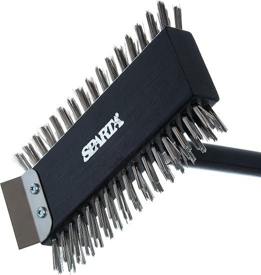 SPARTA 4029000 Stainless Steel Grill Brush, Grill Scraper - Image 2