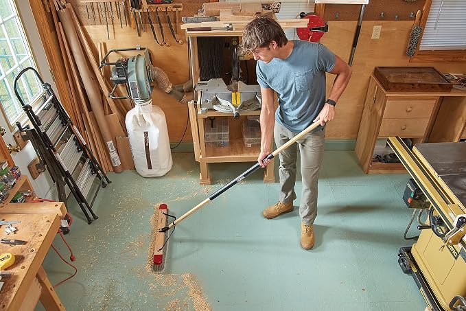 Harper 24 Inch Indoor Push Broom, Premium Heavy Duty Smooth-Surface Floor - Image 12