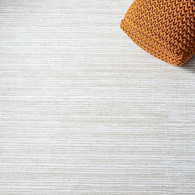 SAFAVIEH Vision Collection Runner Rug - 2'2" x 8', Ivory, Modern Ombre Design, Non-Shedding & Easy to Clean, Ideal for Entryway, Foyer, Bedroom, Hallway (VSN606J)