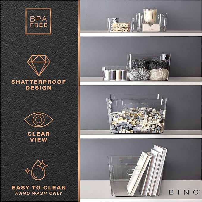 BINO | Plastic Organizer Bins, X-Large - Image 7