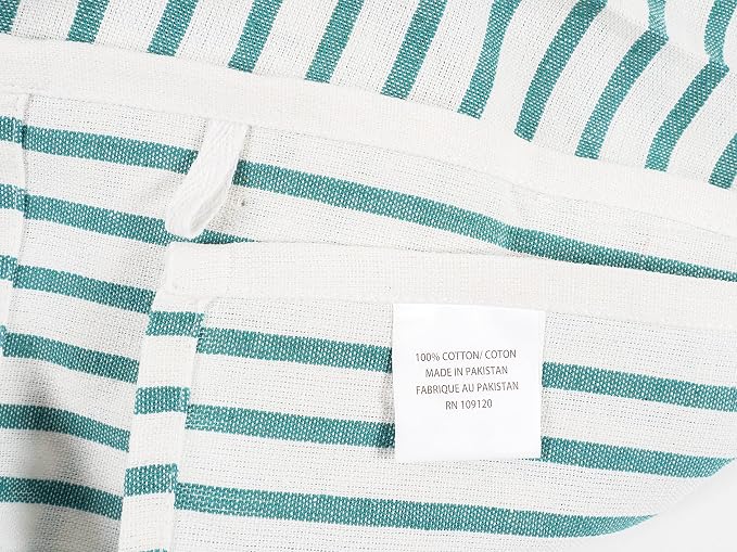 KAF Home Assorted Flat Kitchen Towels | 100% Cotton - Image 6