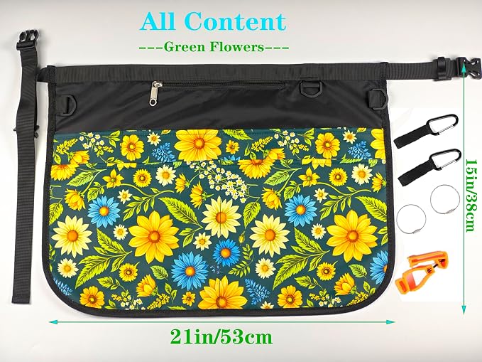 Waterproof Cleaning Apron with 7 Pockets, Cleaning Supplies - Image 4