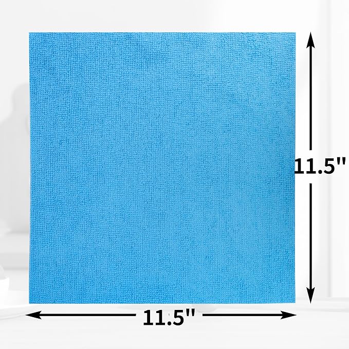 HOMERHYME Shop Towels, 150 Pack Cleaning Rags Microfiber Towels, Bulk - Image 9