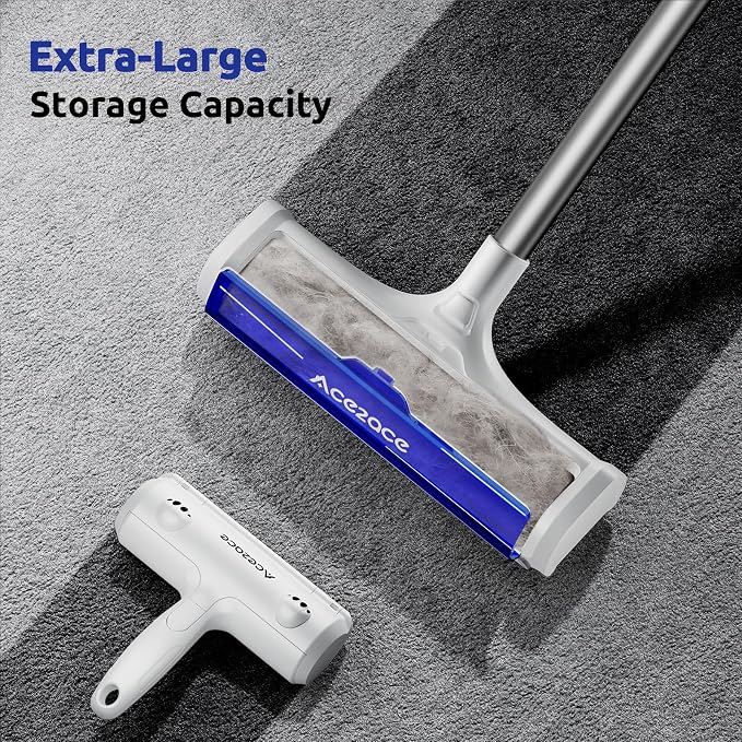 ACE2ACE A3 Pro Carpet Roller for Pet Hair, Carpet Pet Hair Removal Tool - Image 3